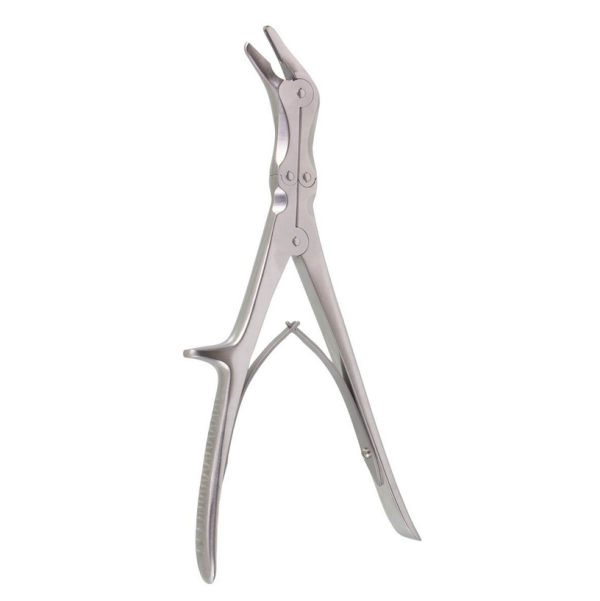 echlin rongeur, angled, 3mm bite, 8 3/4″