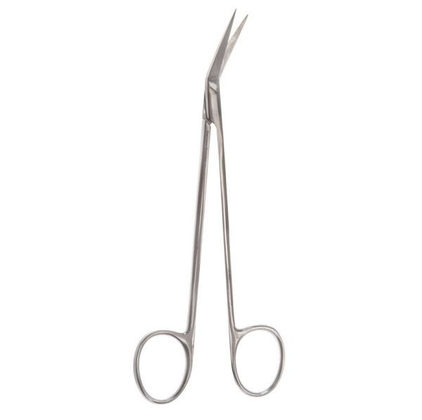 6 1/2″ locklin scissors – angled serr