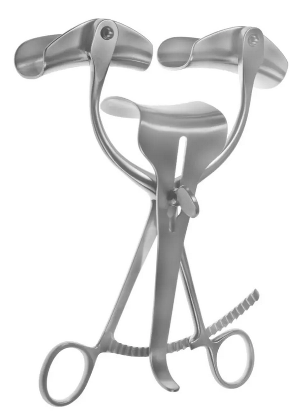 9 1/4″ collin abdominal retractor – 4 3/4″ spread