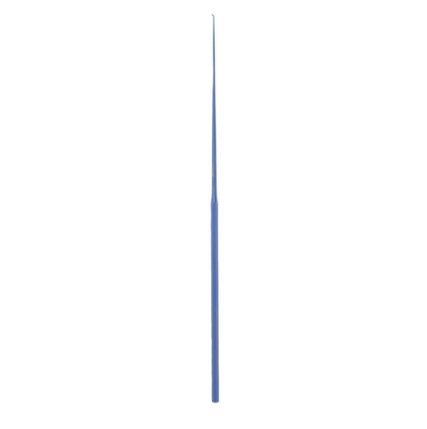 rhoton round dissector 19cm angled titanium