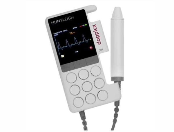 huntleigh dopplex dmx digital doppler with waveform and probe
